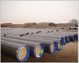 等待出口的美標(biāo)鋼管